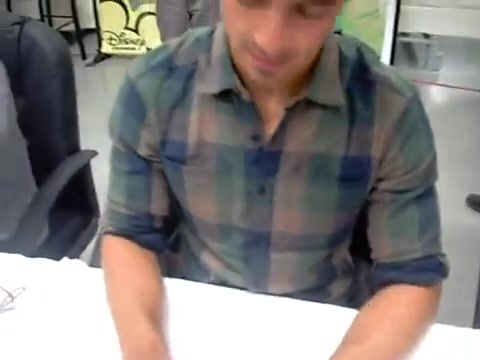 Meeting the Jonas Brothers and Demi Lovato at Walmart 0884