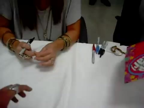 Meeting the Jonas Brothers and Demi Lovato at Walmart 2125
