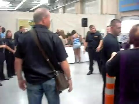 Meeting the Jonas Brothers and Demi Lovato at Walmart 2921