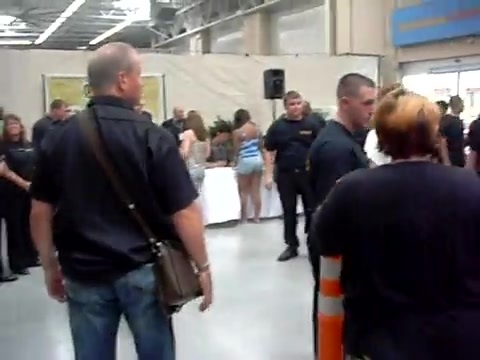 Meeting the Jonas Brothers and Demi Lovato at Walmart 2941