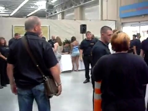 Meeting the Jonas Brothers and Demi Lovato at Walmart 2946