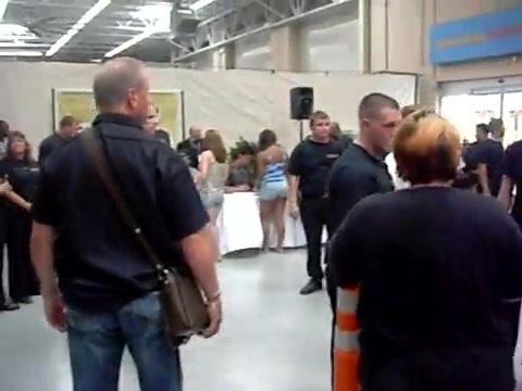 Meeting the Jonas Brothers and Demi Lovato at Walmart 2948