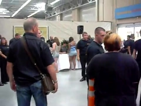 Meeting the Jonas Brothers and Demi Lovato at Walmart 2950