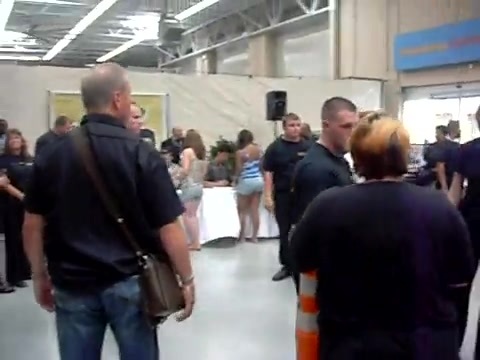 Meeting the Jonas Brothers and Demi Lovato at Walmart 2952