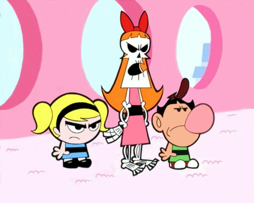 billy and mandy power puff