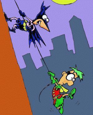 Batman Phineas and Robin Ferb phineas and ferb - Cine a incurcat costumele