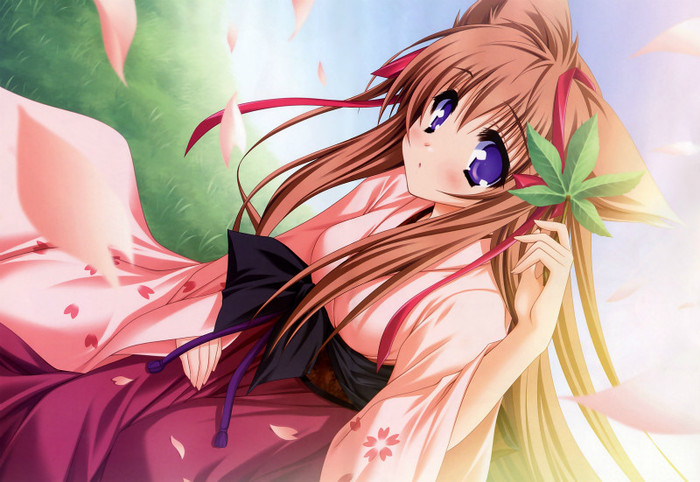 anime girl spring - Perlele mele