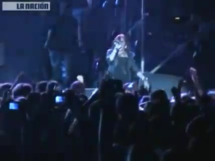 Demi Lovato Slips & Falls During Concert In Costa Rica_ Central America 1009