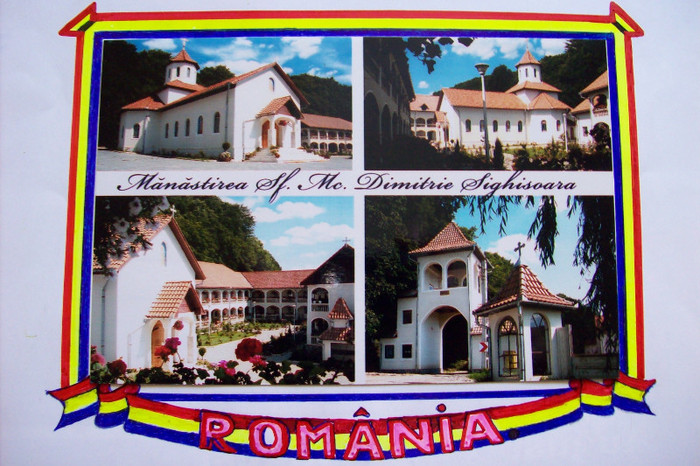 100_5817 - MANASTIRI DIN ROMANIA  DUPA COLECTIA MEA DE ILUSTRATE