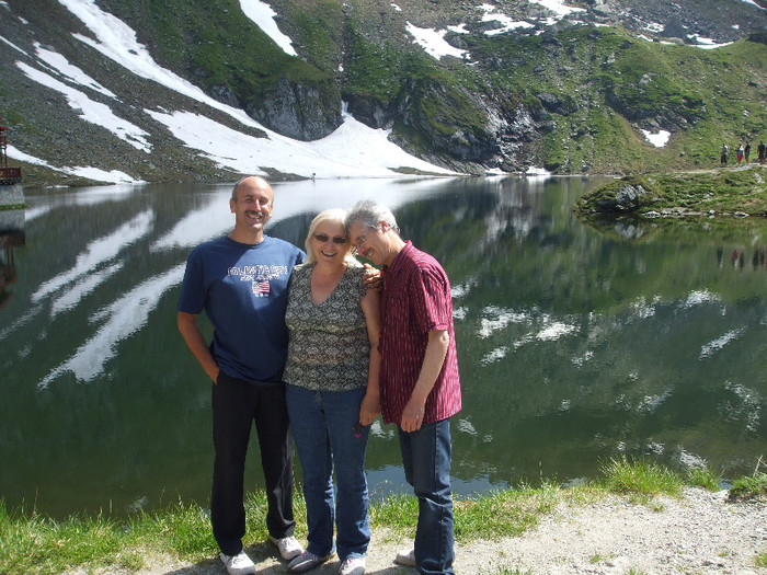 Eu, cumnata si fratele meu ... - Transfagarasan 2012