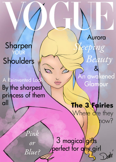 vogue_princesses__aurora_by_dantetyler-d33hdzu - Disney Princess in Vogue