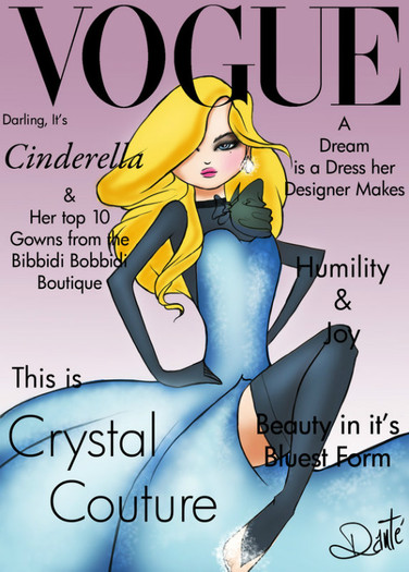 vogue_princesses__cinderella_by_dantetyler-d33qubj - Disney Princess in Vogue