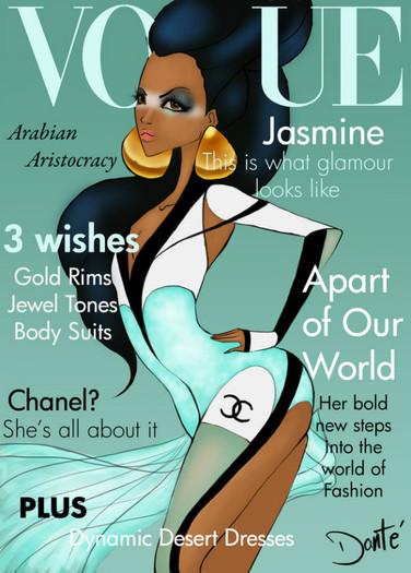 vogue_princesses__jasmine_by_dantetyler-d33gskj - Disney Princess in Vogue