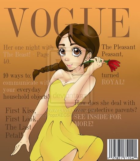 disney_princess_belle_in_vogue_by_emmzipopzxecstacy-d4uc2ho - Disney Princess in Vogue