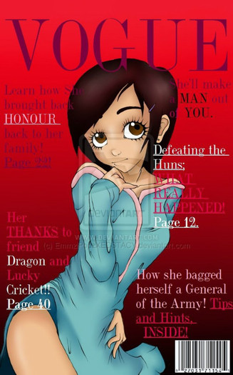 mulan_vogue_cover_by_emmzipopzxecstacy-d4vsrly - Disney Princess in Vogue