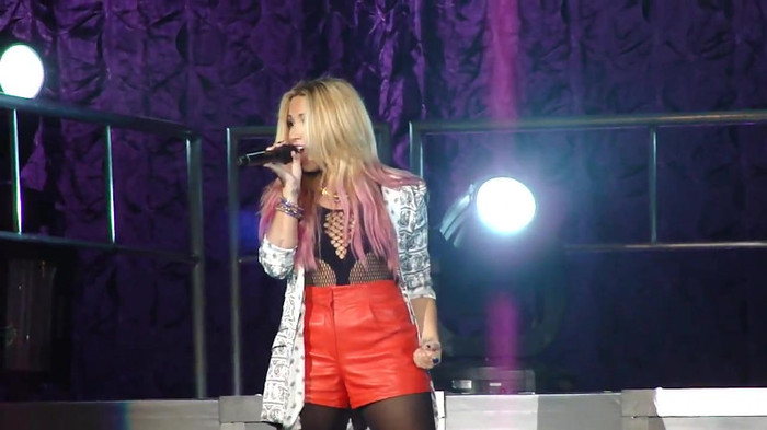 Entrance and All Night Long- Demi Lovato 07689