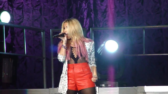 Entrance and All Night Long- Demi Lovato 07693