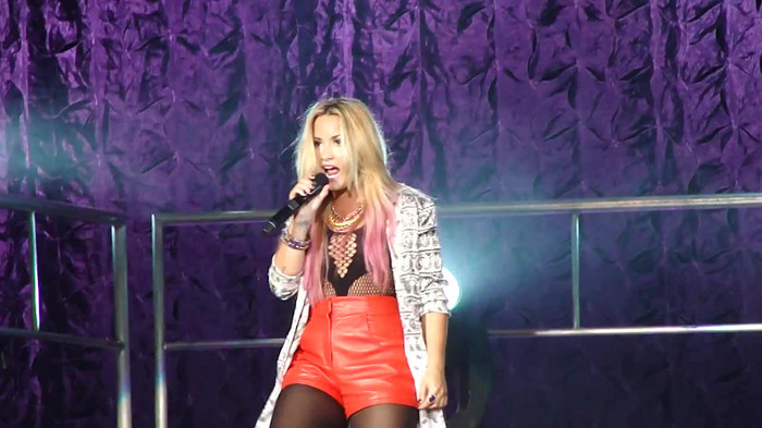 Entrance and All Night Long- Demi Lovato 07333