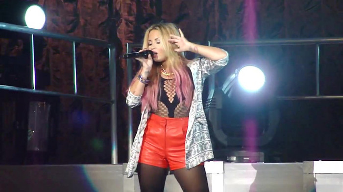 Entrance and All Night Long- Demi Lovato 07987