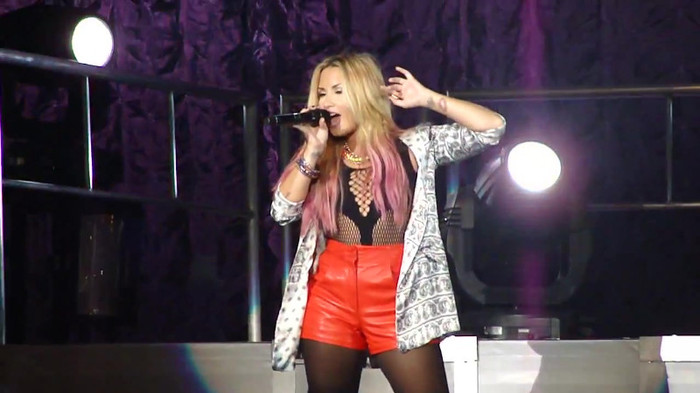 Entrance and All Night Long- Demi Lovato 08001