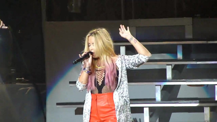 Entrance and All Night Long- Demi Lovato 08538