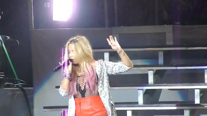Entrance and All Night Long- Demi Lovato 08565
