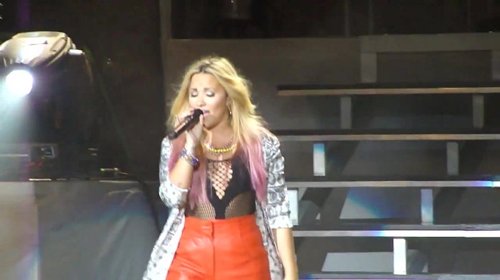 Entrance and All Night Long- Demi Lovato 08708