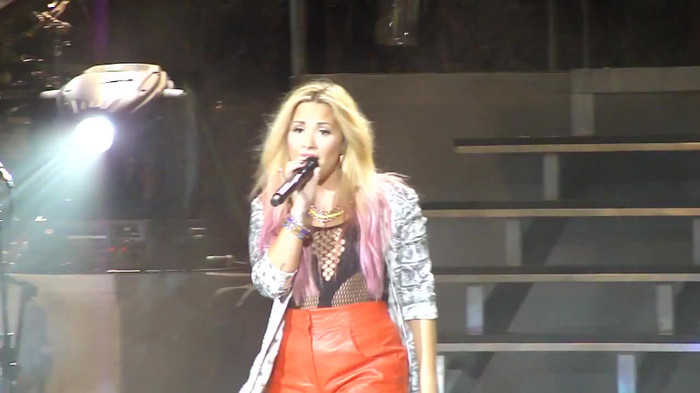 Entrance and All Night Long- Demi Lovato 08738