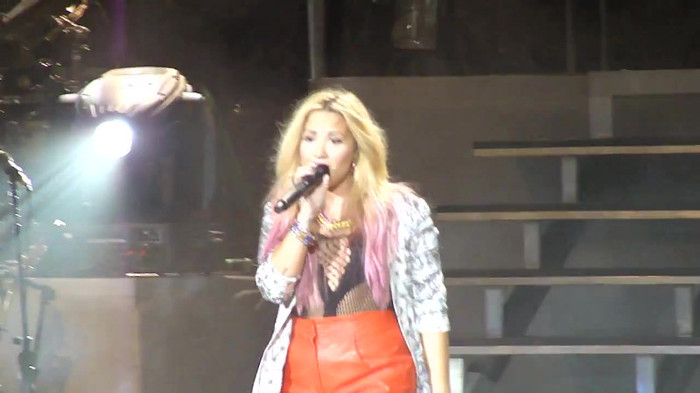 Entrance and All Night Long- Demi Lovato 08744
