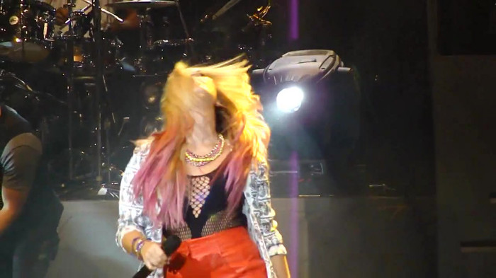 Entrance and All Night Long- Demi Lovato 08978