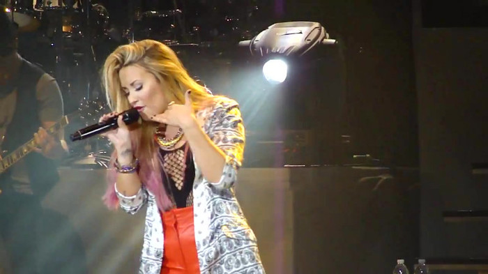 Entrance and All Night Long- Demi Lovato 09176