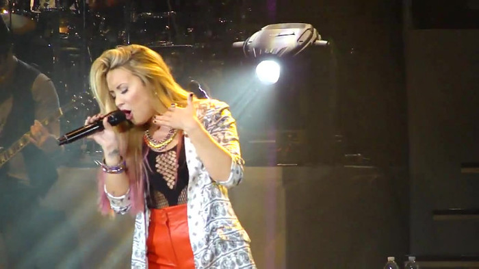 Entrance and All Night Long- Demi Lovato 09184