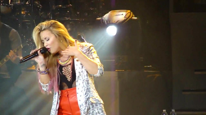 Entrance and All Night Long- Demi Lovato 09189