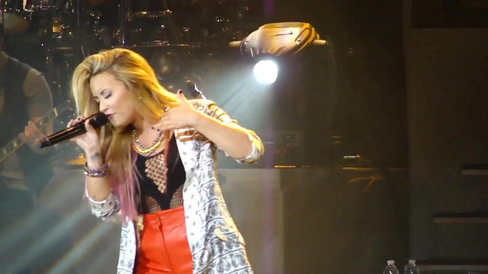 Entrance and All Night Long- Demi Lovato 09198