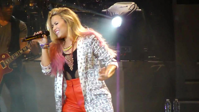 Entrance and All Night Long- Demi Lovato 09348