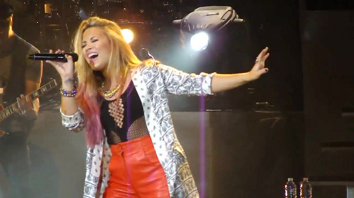 Entrance and All Night Long- Demi Lovato 09382