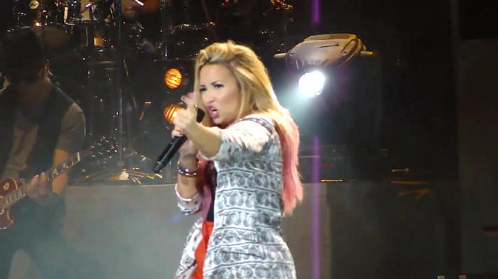 Entrance and All Night Long- Demi Lovato 09424