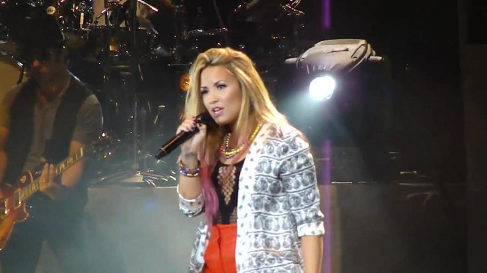 Entrance and All Night Long- Demi Lovato 09449