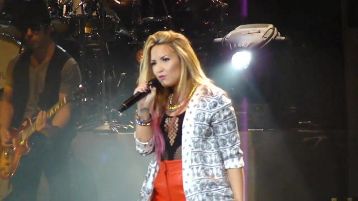 Entrance and All Night Long- Demi Lovato 09456