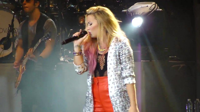 Entrance and All Night Long- Demi Lovato 09483