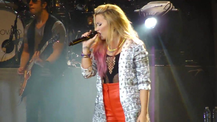 Entrance and All Night Long- Demi Lovato 09486