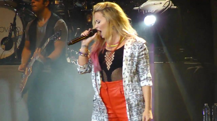 Entrance and All Night Long- Demi Lovato 09494