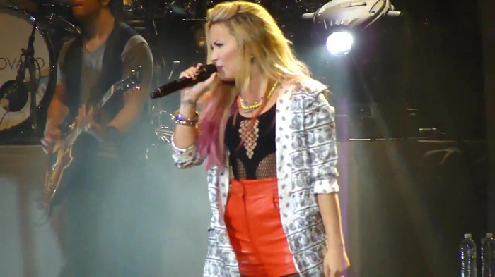 Entrance and All Night Long- Demi Lovato 09501