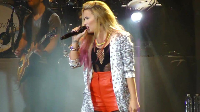 Entrance and All Night Long- Demi Lovato 09503