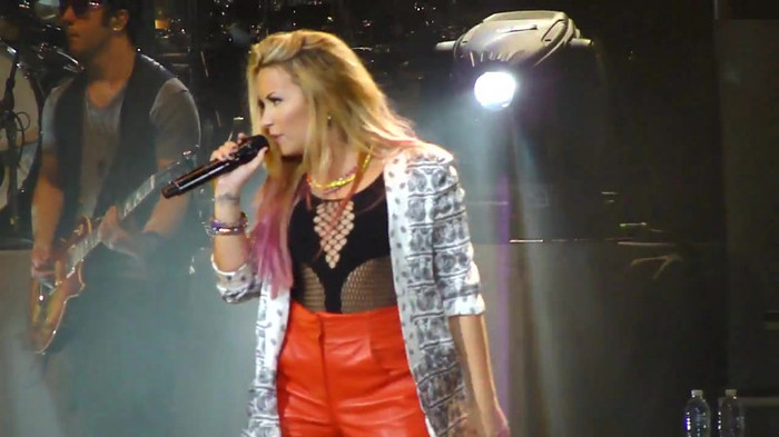 Entrance and All Night Long- Demi Lovato 09527