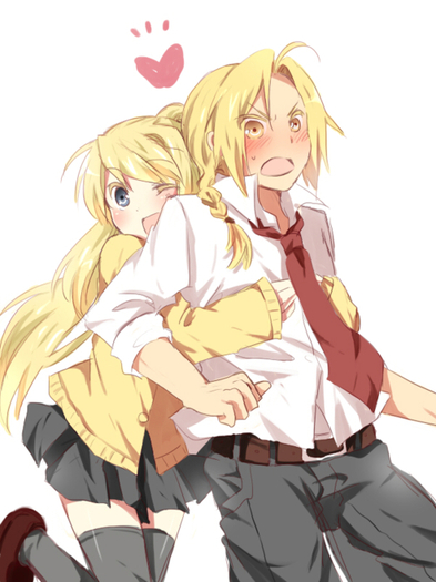 23. Ed and Winry - Cuplurile mele preferate din Anime-uri