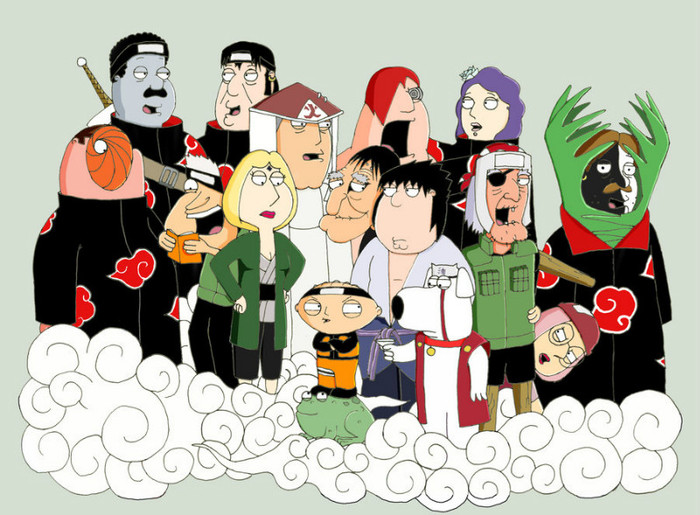 Family_guy_Shippuden_by_Lundbergdavid