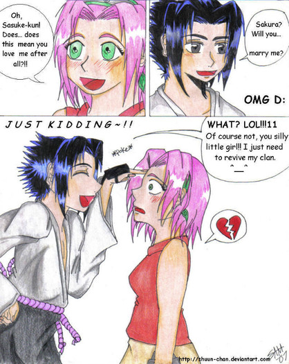 Mmmdeci... - Comic    SasuSaku