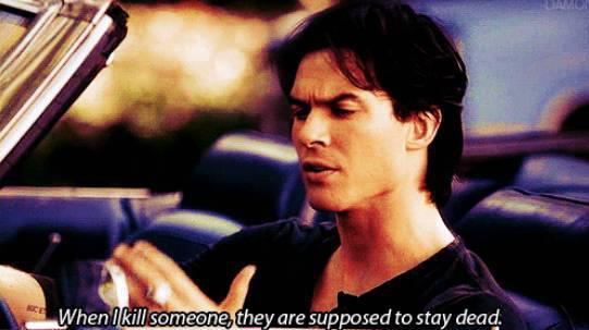 Stefi serios cred ca glumesti - The vampire diaries banda