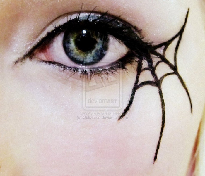 spiderweb_by_oblivialice-d4e0nih - make up